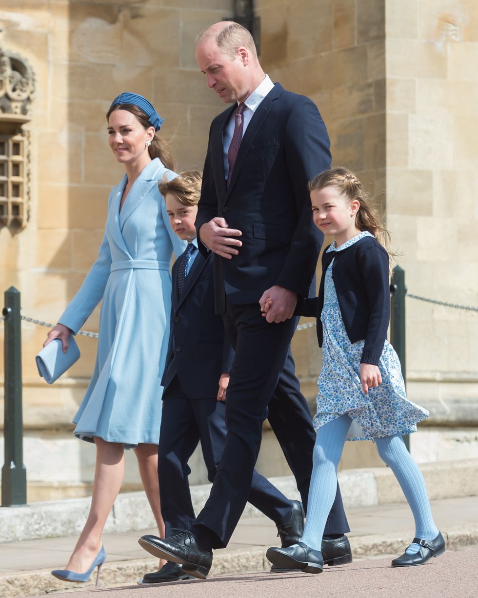 Princess Kate, Prince George, Prince William and Princess Charlotte