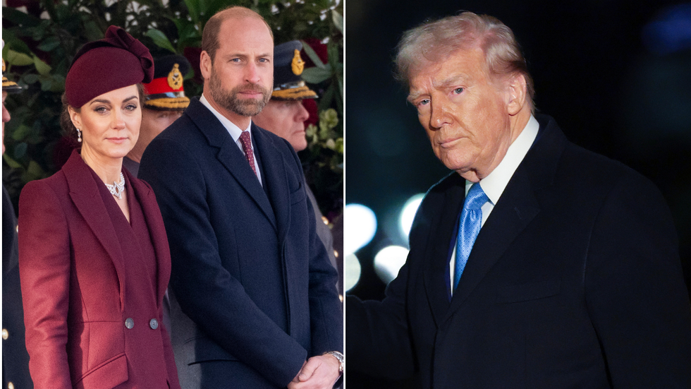 Princess Kate, Prince William and Donald Trump