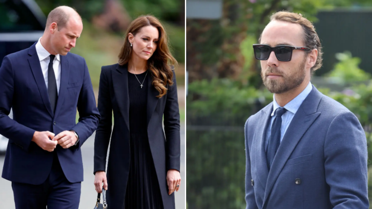 Princess Kate, Prince William and James Middleton
