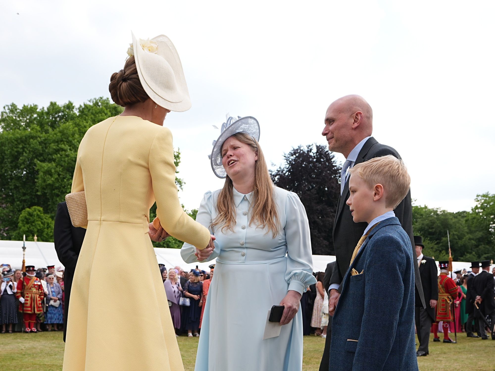 Princess Kate, Prince William, Liz Hatton family