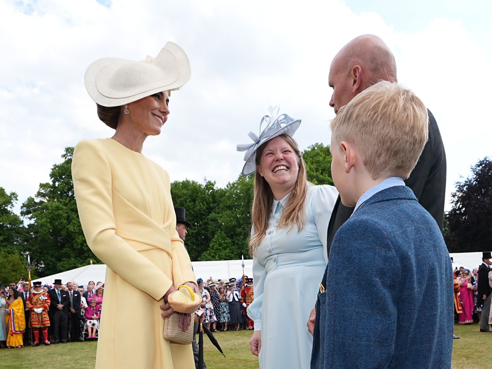 Princess Kate, Prince William, Liz Hatton family