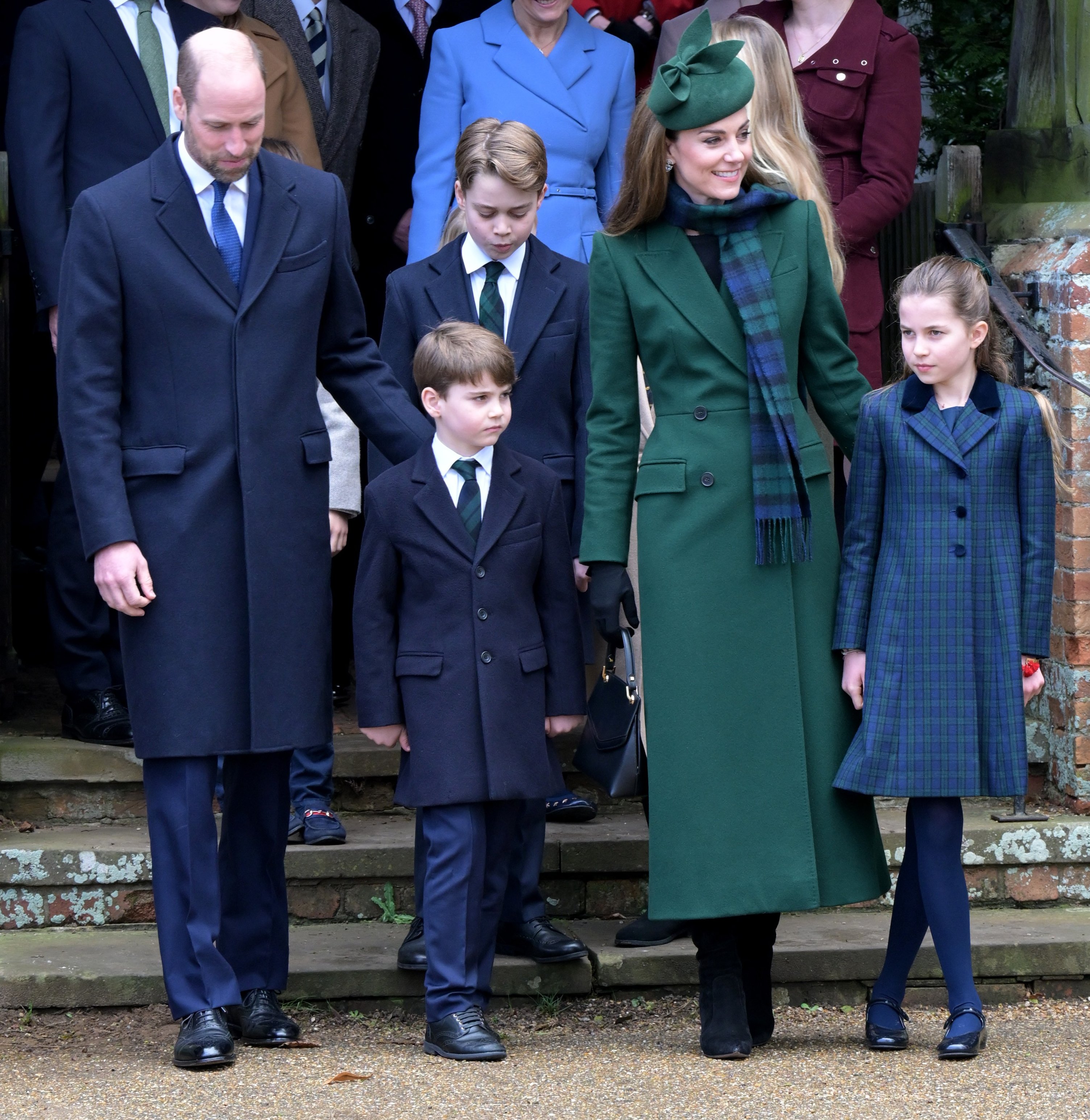 Princess Kate, Prince William, Prince George, Princess Charlotte and Prince Louis