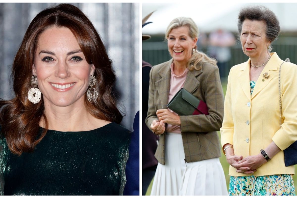 Princess Anne and Sophie missed fun party at Clarence House which Kate Middleton left at midnight