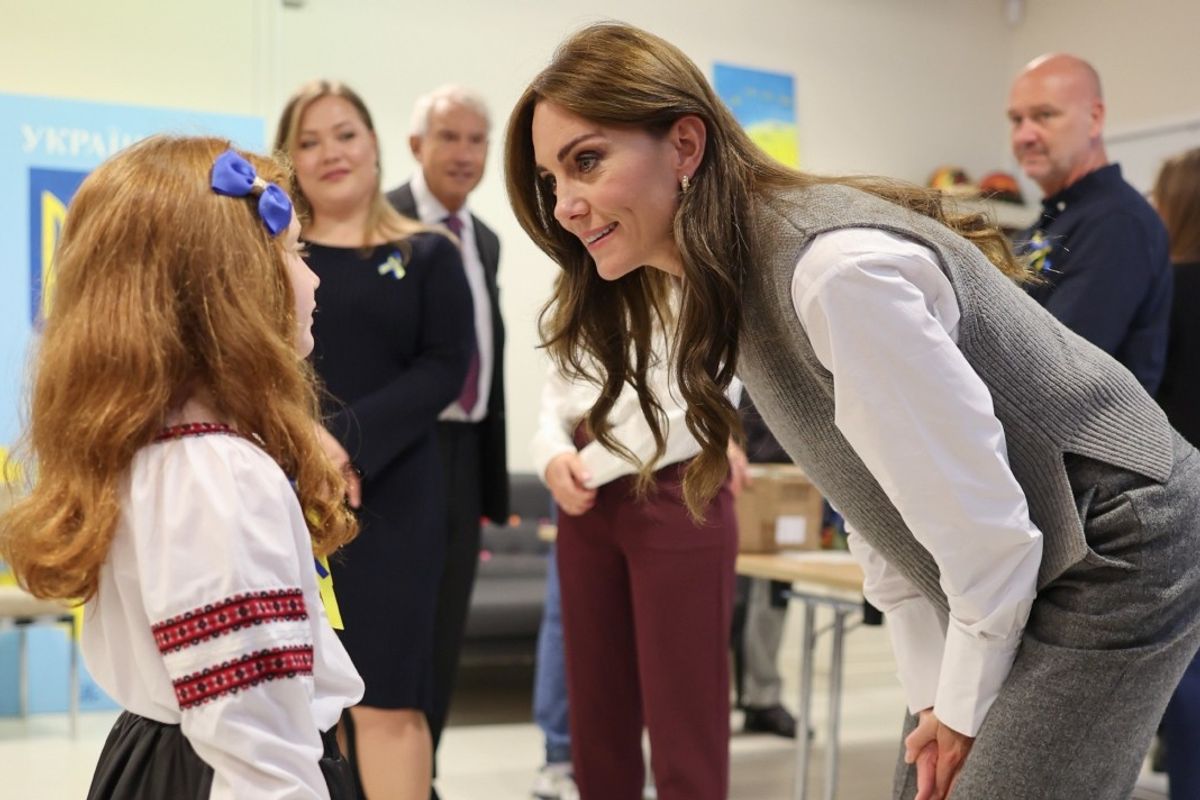Kate Middleton shares sweet bond with Ukrainian girl and it's to do ...
