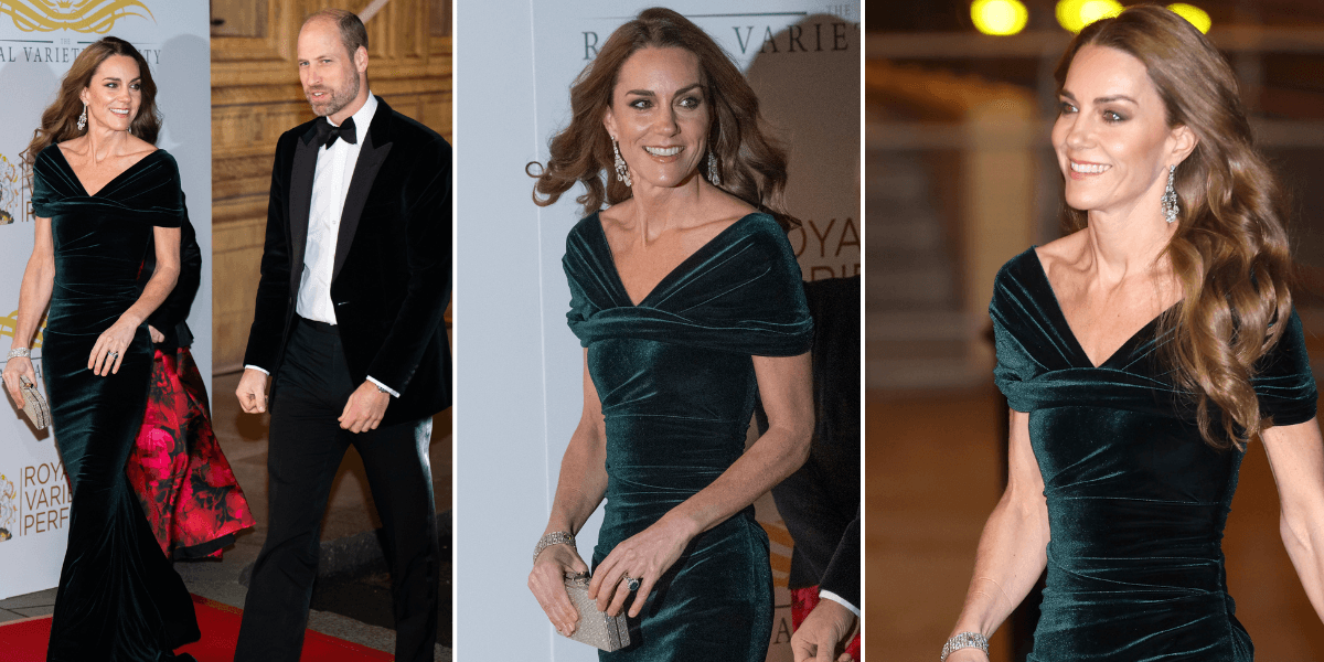 Kate Middleton stuns in exquisite green velvet dress and sparks fan frenzy Kate Middleton stuns in exquisite green velvet dress and sparks fan frenzy