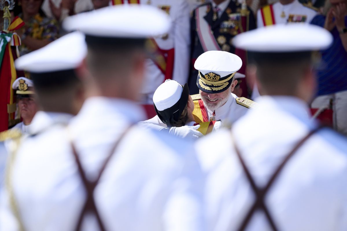 Princess Leonor, King Felipe