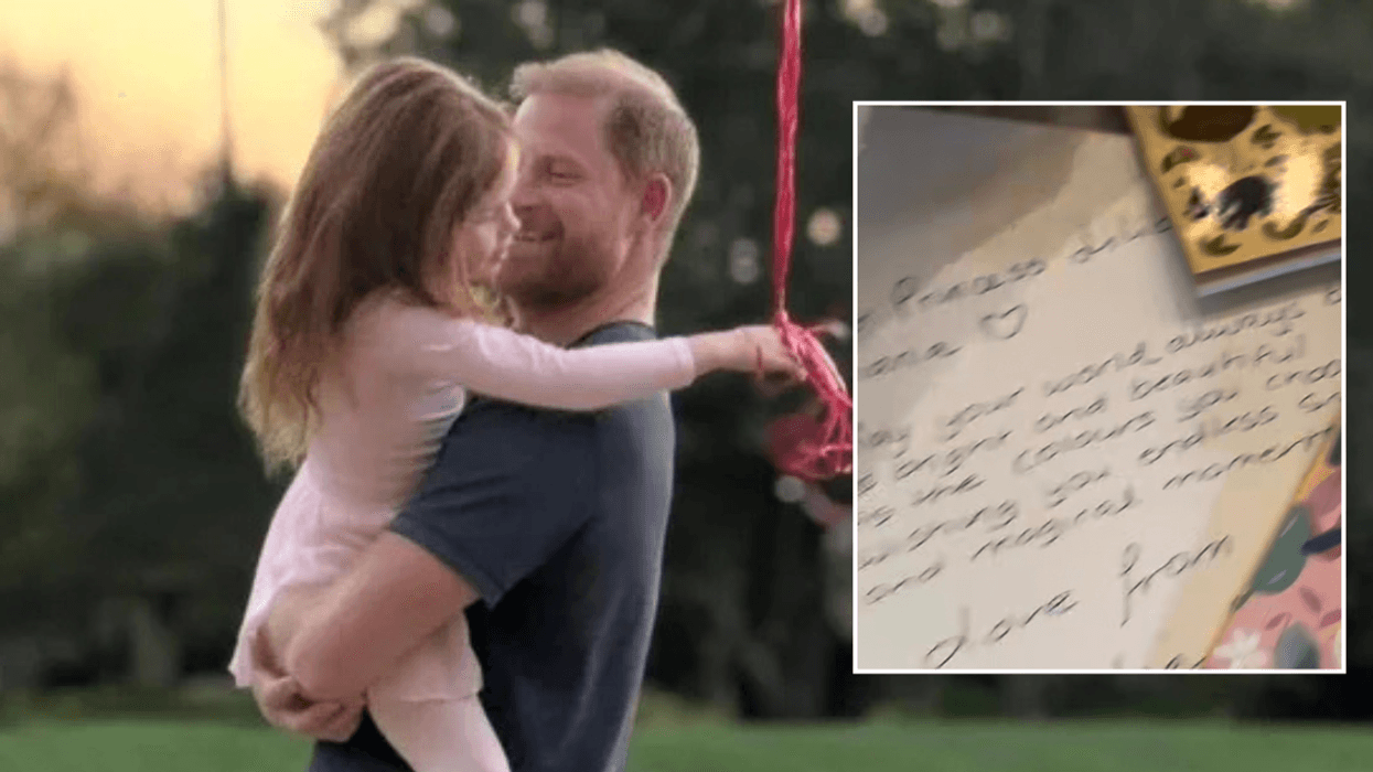 Princess Lilibet and Prince Harry