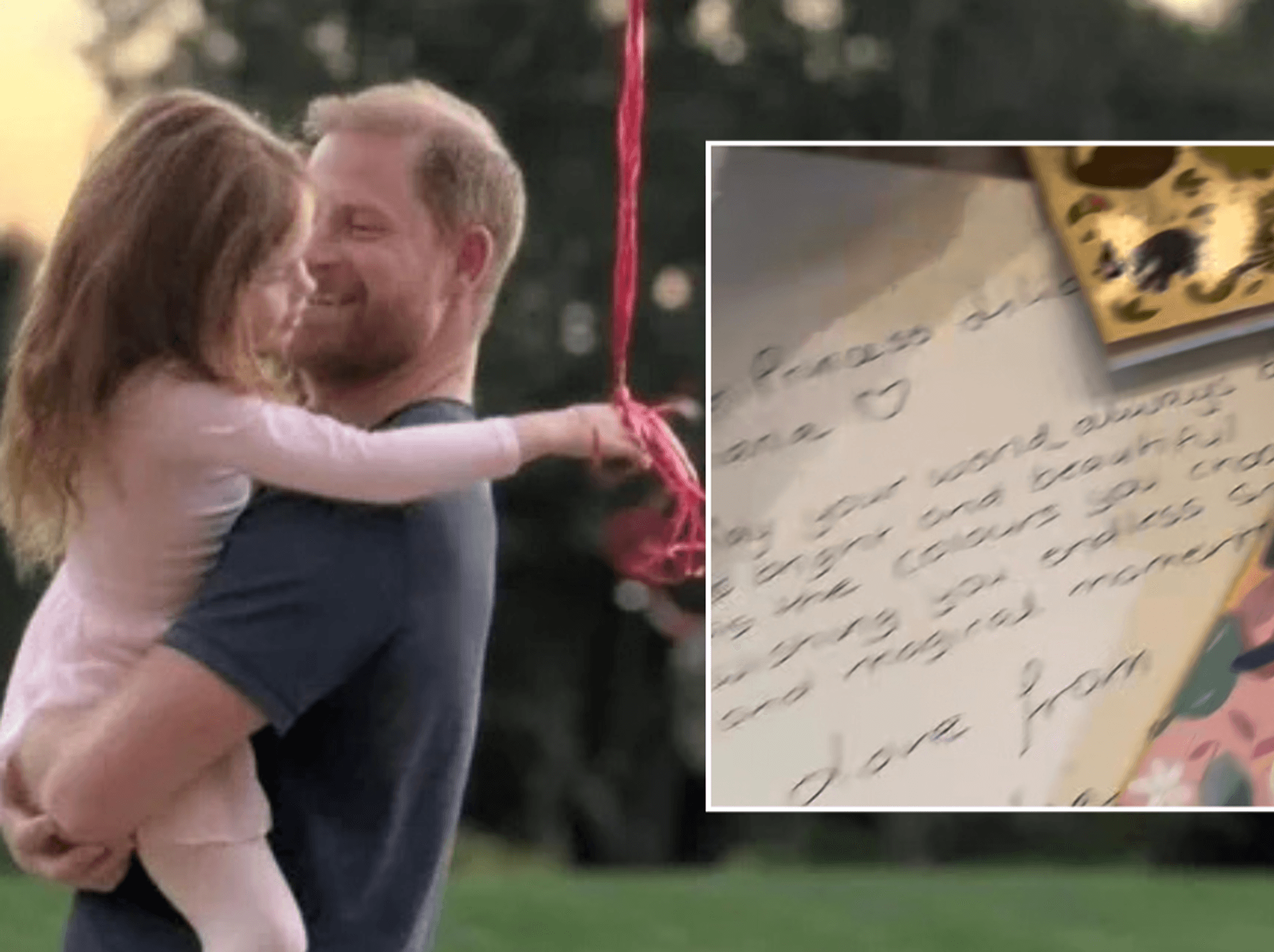 Princess Lilibet and Prince Harry