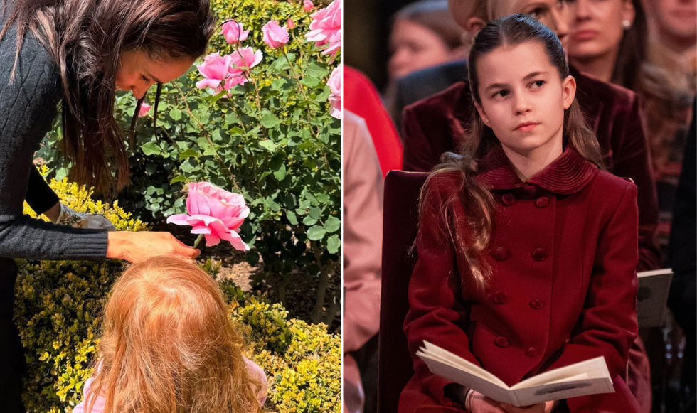 Princess Lilibet and Princess Charlotte