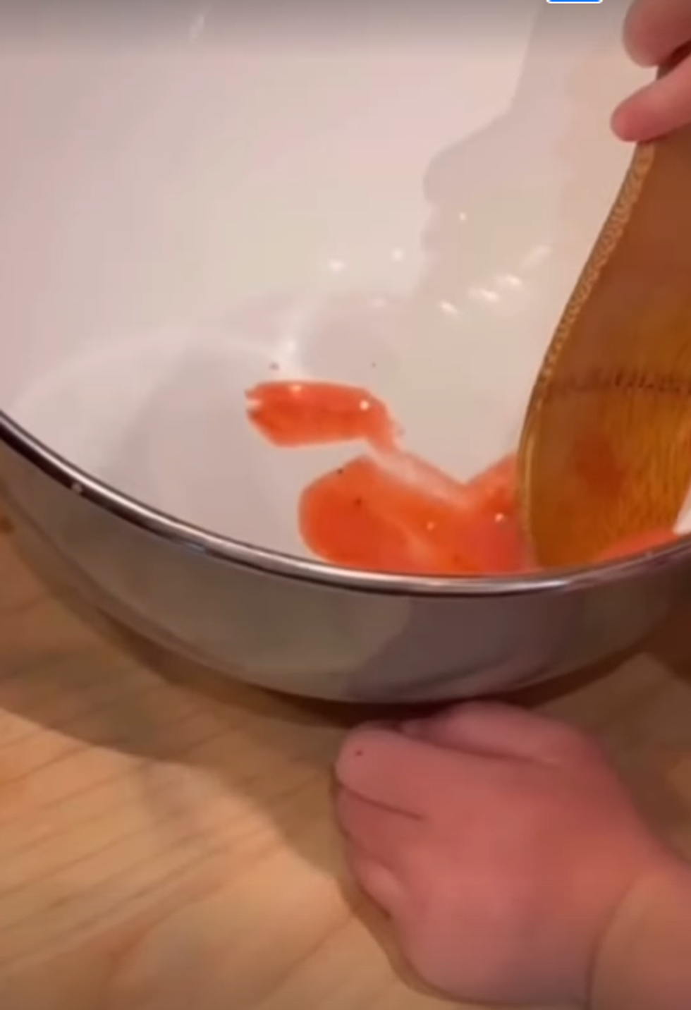 Princess Lilibet's hand