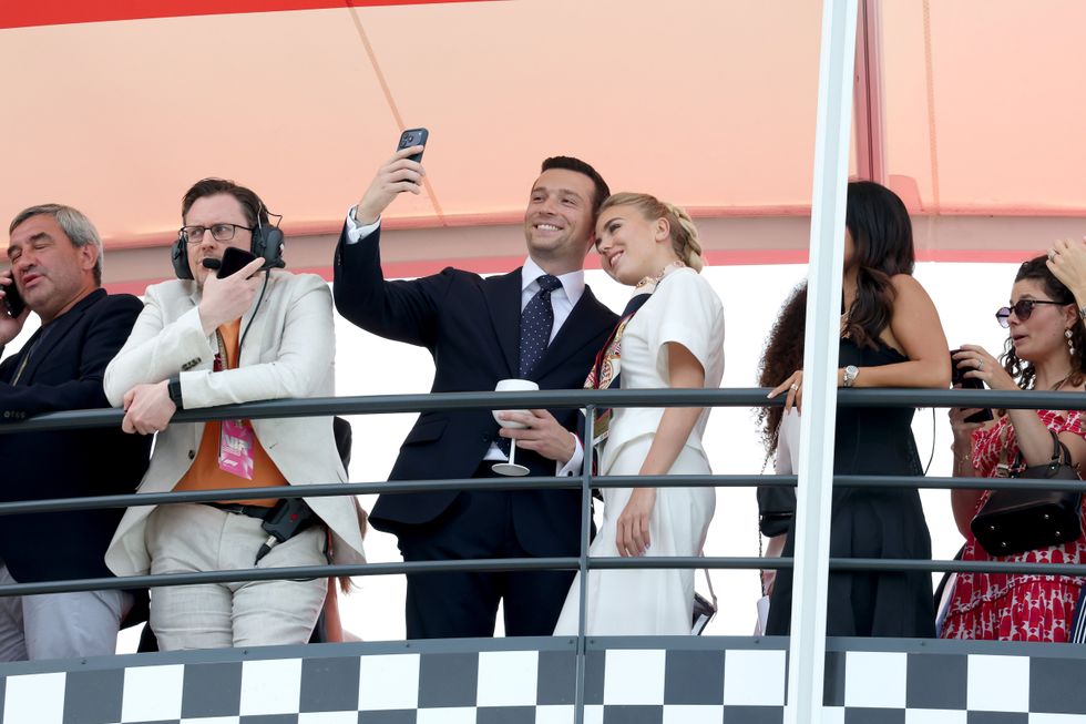 Princess Maria Carolina and Jordan Bardella