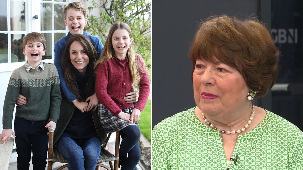 Princess of Wales and Angela Levin