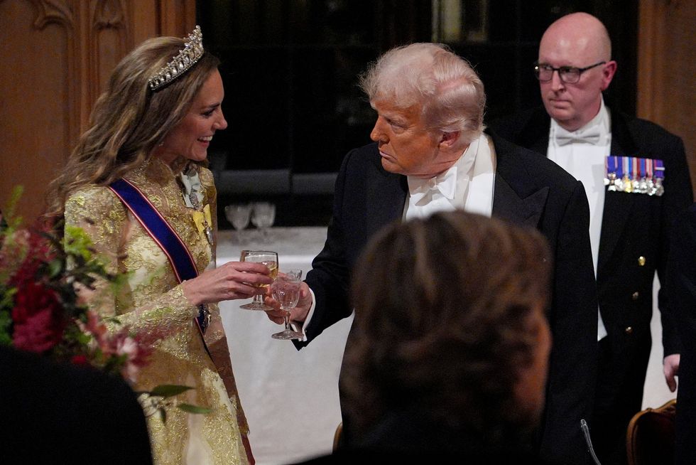 Princess of Wales and Donald Trump