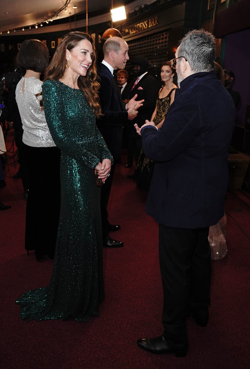 Princess of Wales and Elvis Costello
