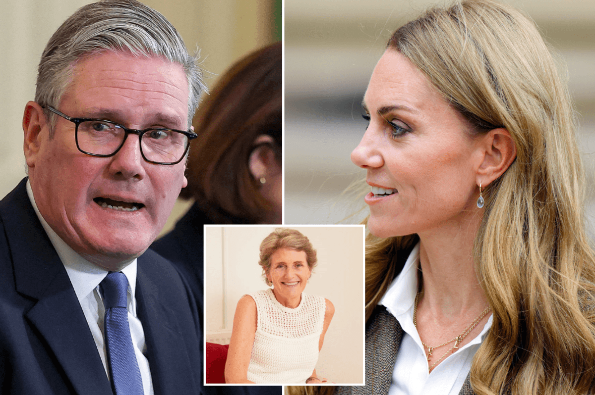 Princess of Wales and Keir Starmer