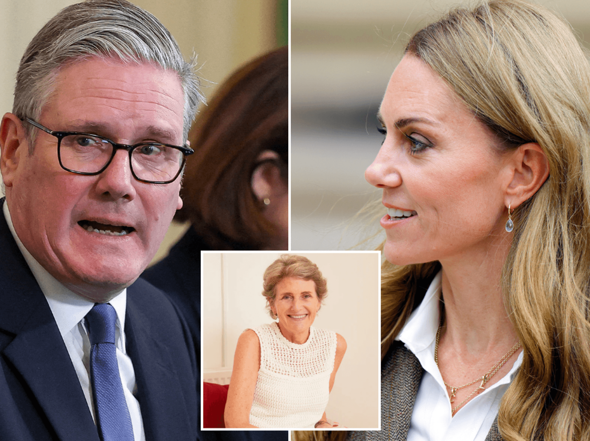 Princess of Wales and Keir Starmer