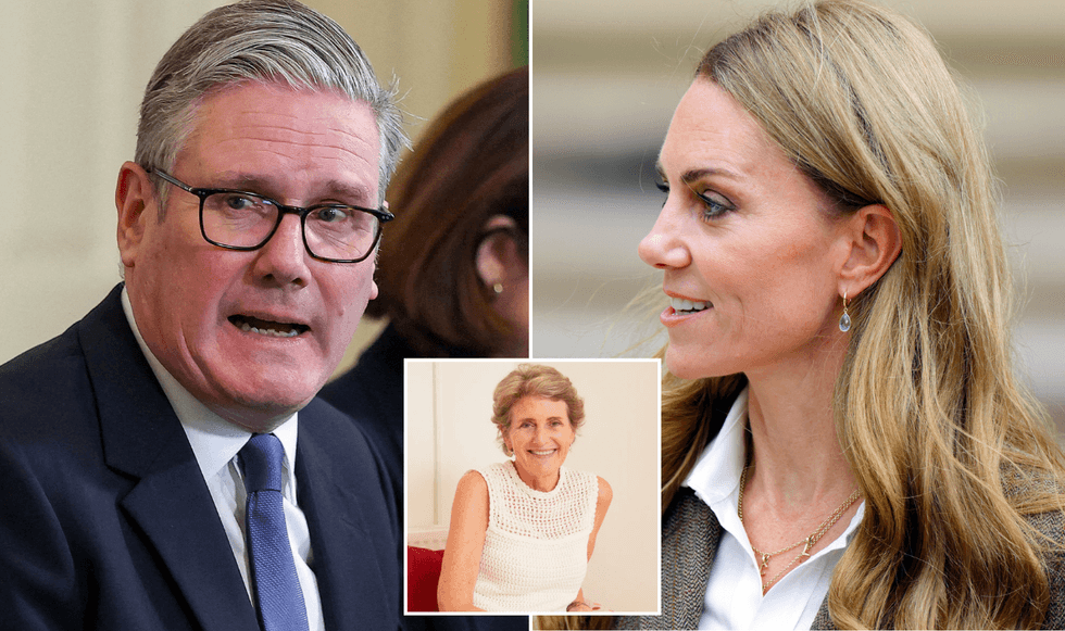 Princess of Wales and Keir Starmer