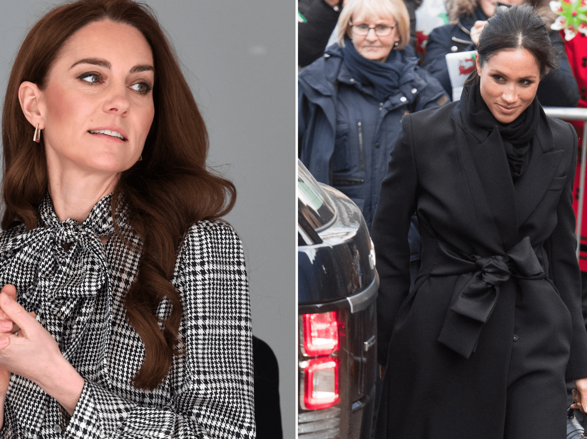 Princess of Wales and Meghan Markle