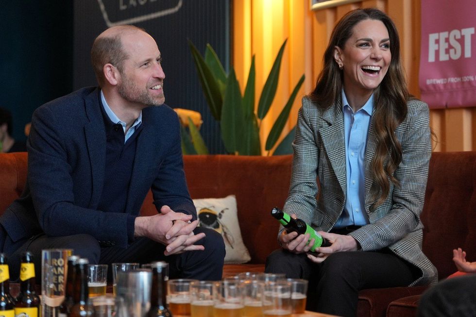 Princesa de Gales e Príncipe William