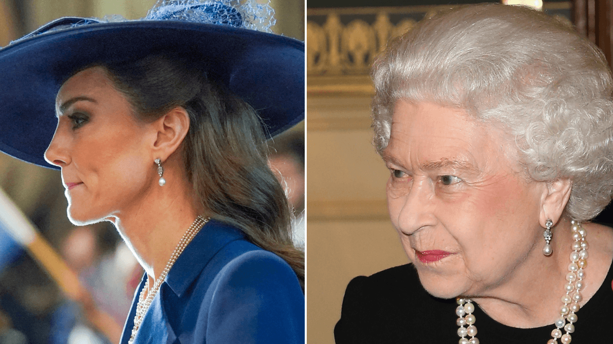 Princess of Wales and Queen Elizabeth II