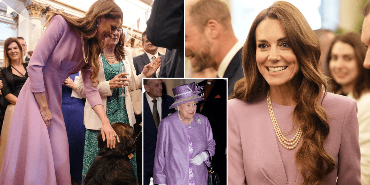 Princess of Wales honours Queen Elizabeth II’s signature colour with bespoke Emilia Wickstead dress Princess of Wales honours Queen Elizabeth II’s signature colour with bespoke Emilia Wickstead dress