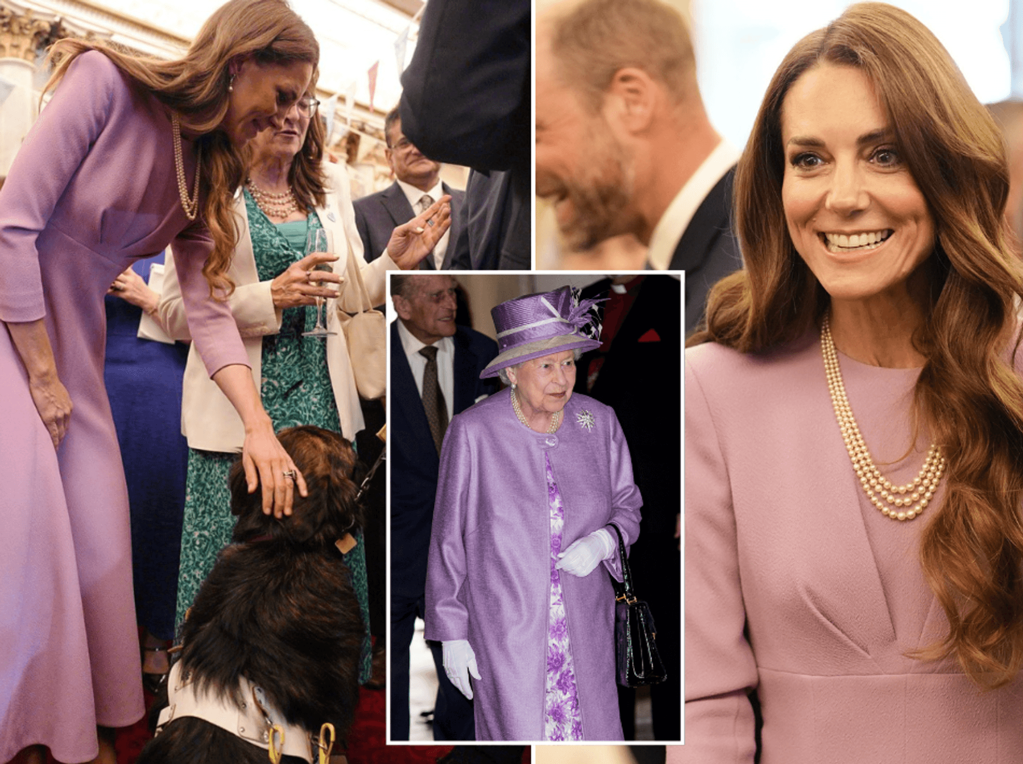 Princess of Wales and Queen Elizabeth