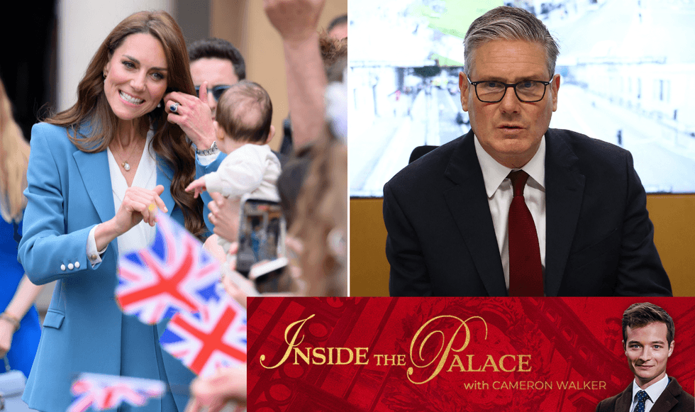 Princess of Wales and Sir Keir Starmer