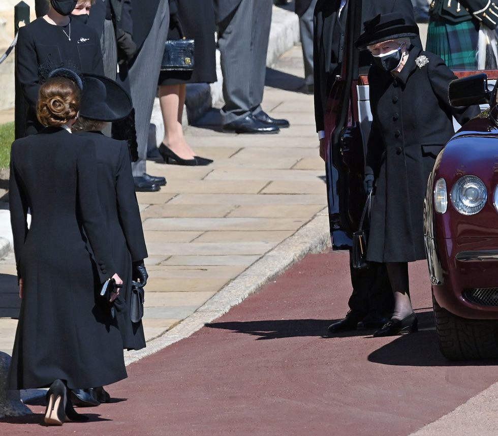 Princess of Wales, Queen Camilla and Queen Elizabeth II