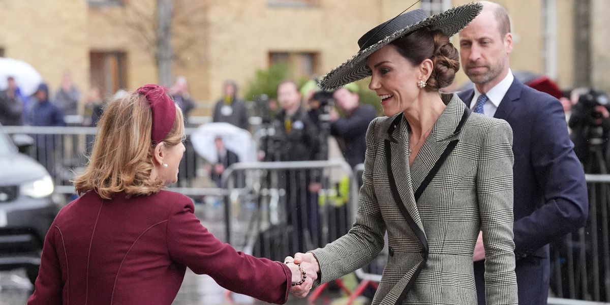 Princess of Wales stuns in £690 boater hat as royal attends installation of Archbishop of Canterbury Princess of Wales stuns in £690 boater hat as royal attends installation of Archbishop of Canterbury