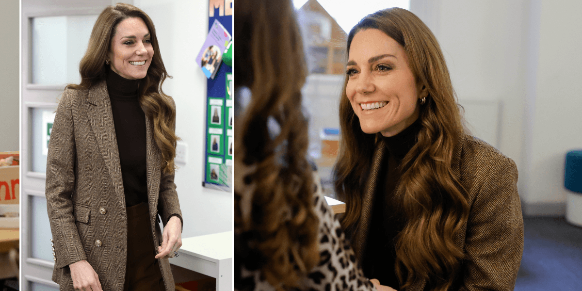 Princess of Wales wears £549 Holland Cooper blazer for second time Princess of Wales wears £549 Holland Cooper blazer for second time