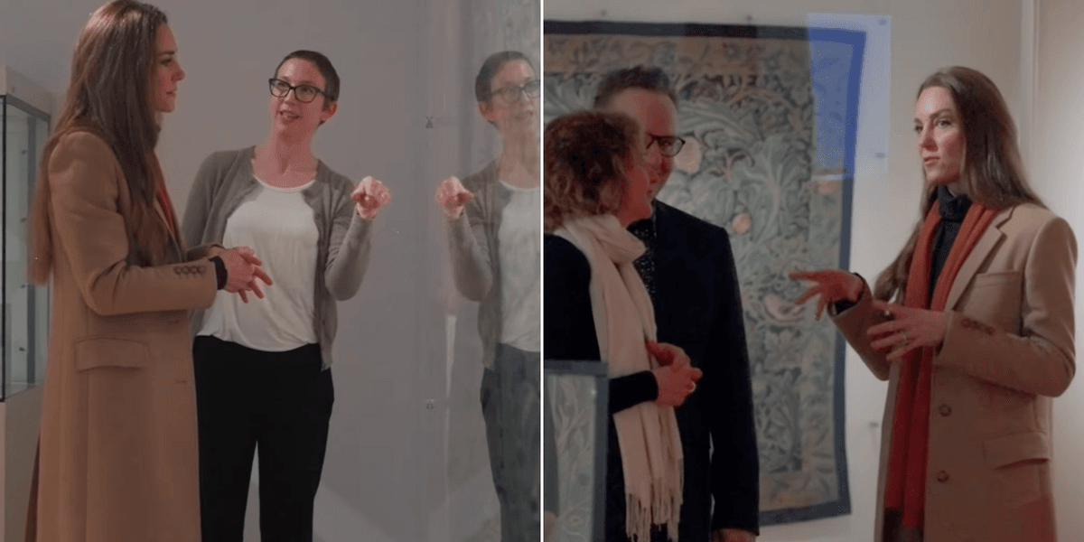 Kate Middleton ‘inspired by creativity’ as she showcases stylish winter outfit Kate Middleton ‘inspired by creativity’ as she showcases stylish winter outfit