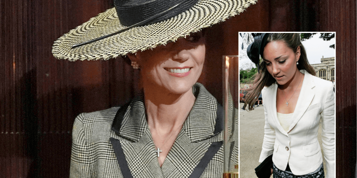 Princess of Wales wears diamond crucifix from 2005 to celebrate first female Archbishop of Canterbury Princess of Wales wears diamond crucifix from 2005 to celebrate first female Archbishop of Canterbury