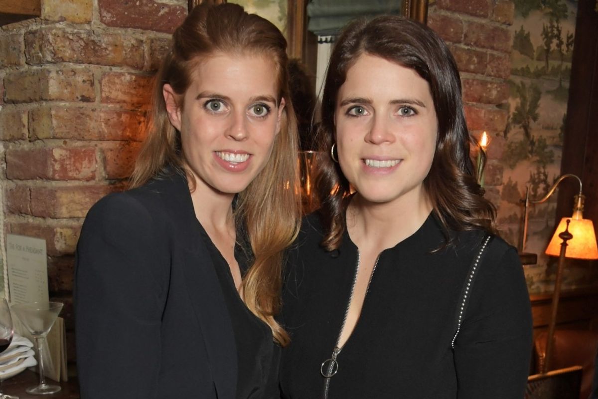 Princesses Beatrice and Eugenie