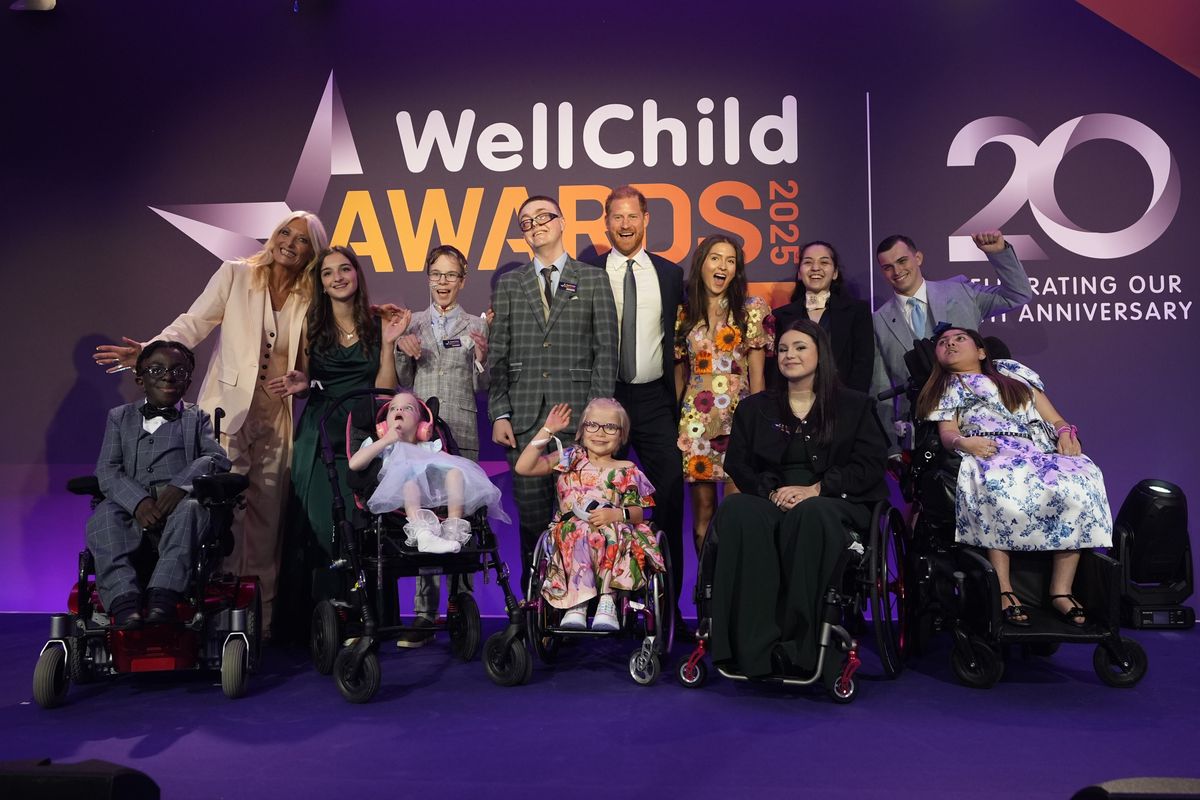 Prine Harry WellChild Awards