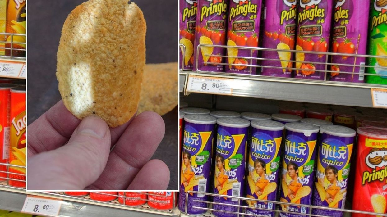 pringles on shelves