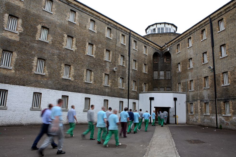 Prisoners entering prison