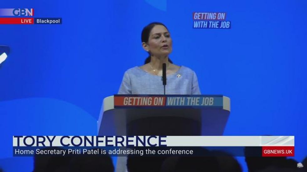 Priti Patel: It would be ‘naive and misguided’ to axe checks on Ukrainian migrants