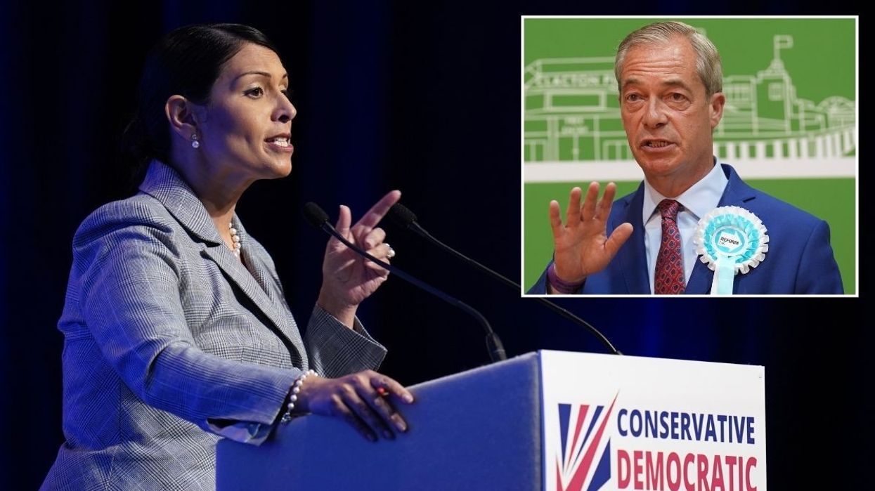 Priti Patel ‘best-placed’ to take on Farage as Reform bigwig backs bid