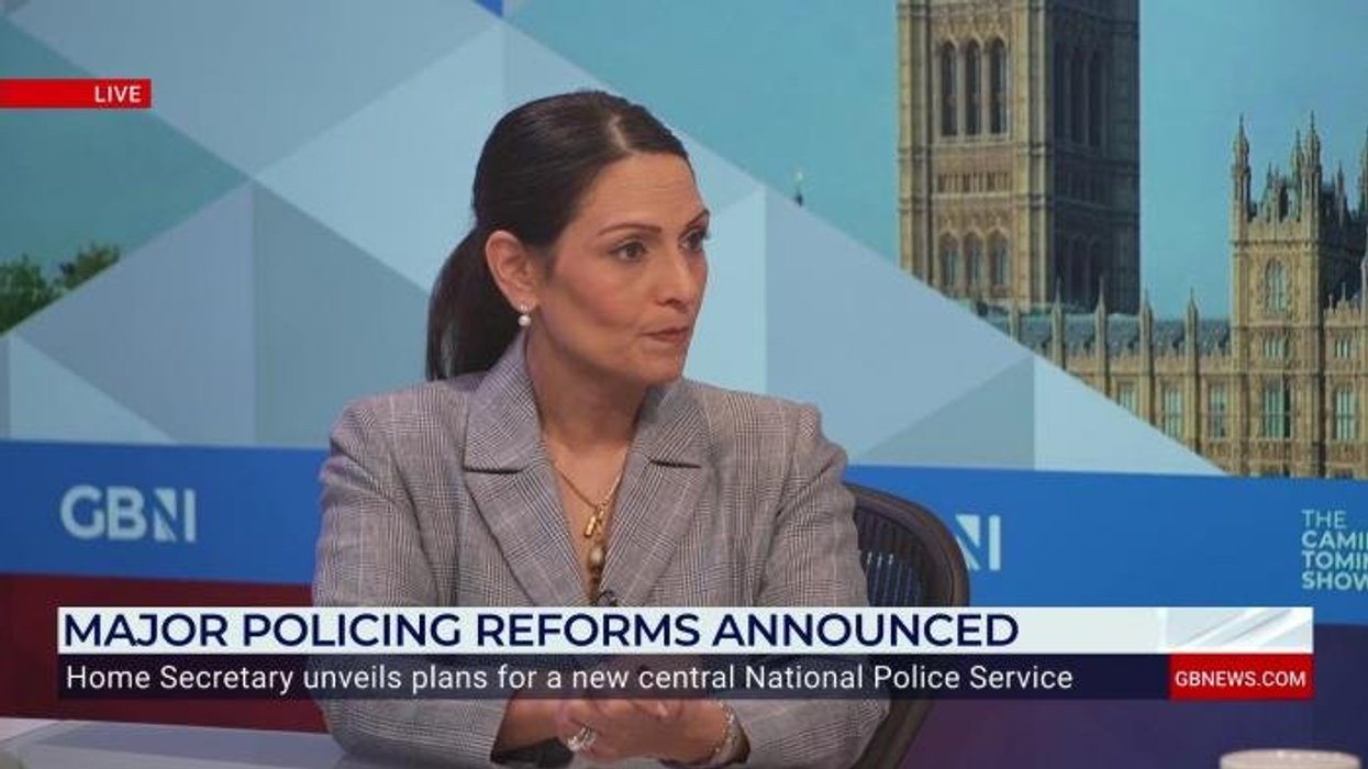 'Absolutely misleading!' Priti Patel refuses to admit Nigel Farage did 'heavy-lifting' in Donald Trump's Chagos backlash