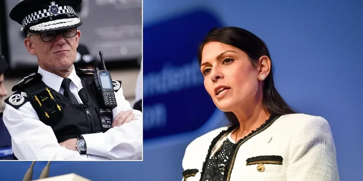 NextImg:Priti Patel takes brutal swipe at Met Police as fury builds over Armistice Day protests