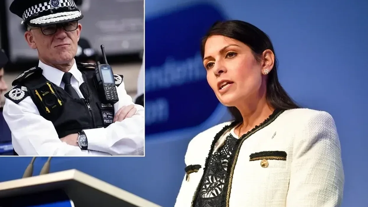 Priti Patel takes brutal swipe at Met Police as fury builds over Armistice Day protests