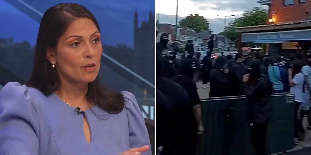 NextImg:Priti Patel furiously demands answers after ‘disgraceful’ scenes in Birmingham