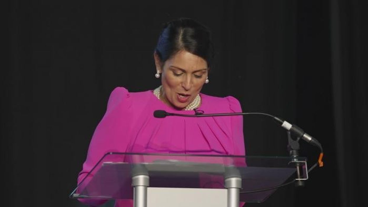 Priti Patel lashes out at 'Brexit-bashing, free speech deniers at BBC' as she lauds GB News