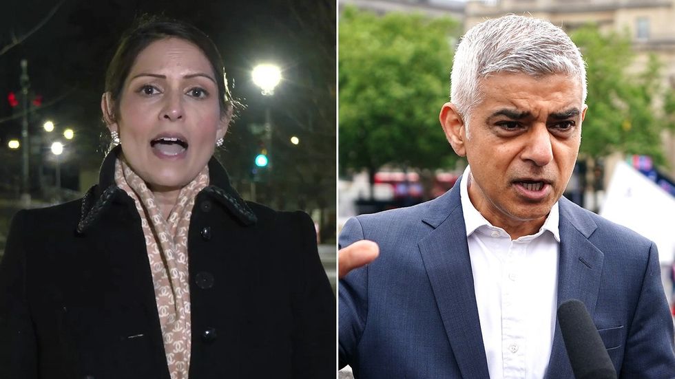 Priti Patel, Sadiq Khan