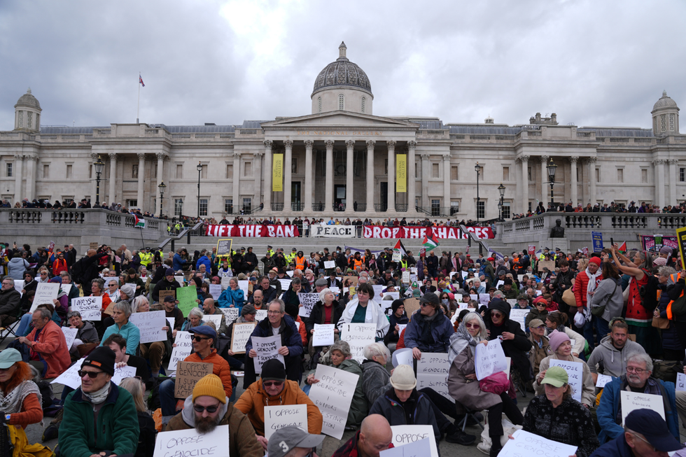Pro-Palestine Action protest in London