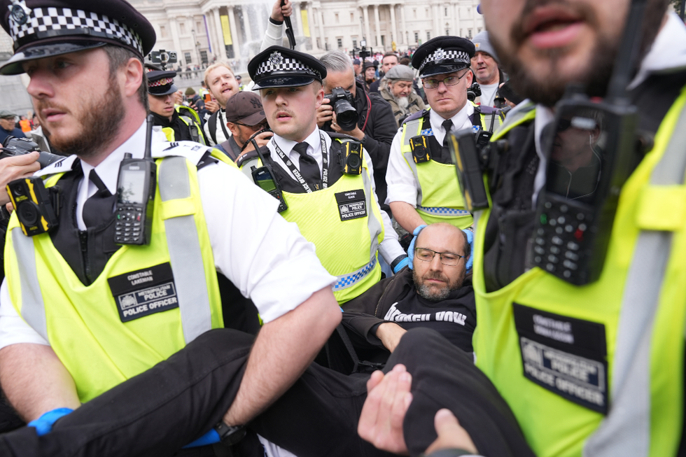 Pro-Palestine Action protest in London