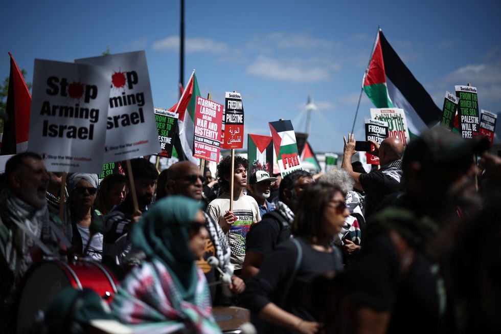 Pro-Palestine march from last year, celebrating the 77th anniversary of the Nakba