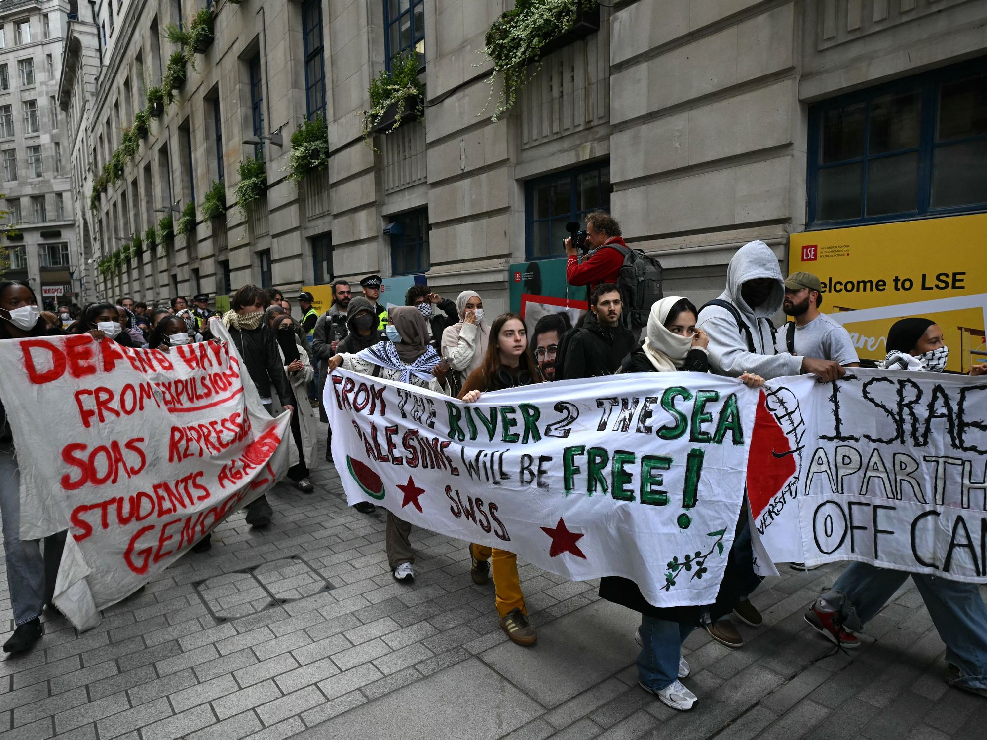 Pro-Palestine march