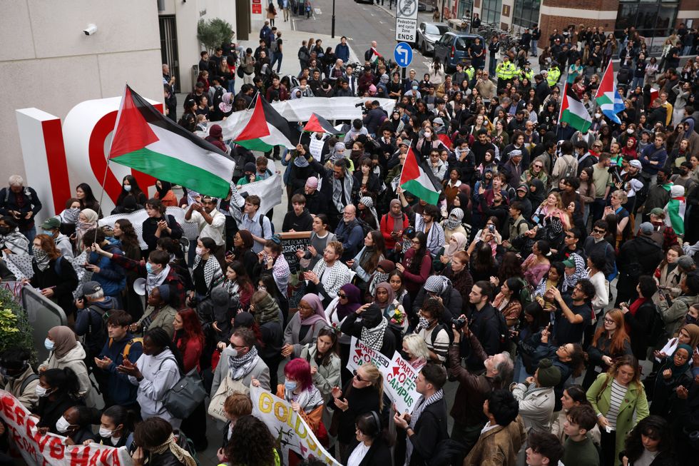 Pro-Palestine march