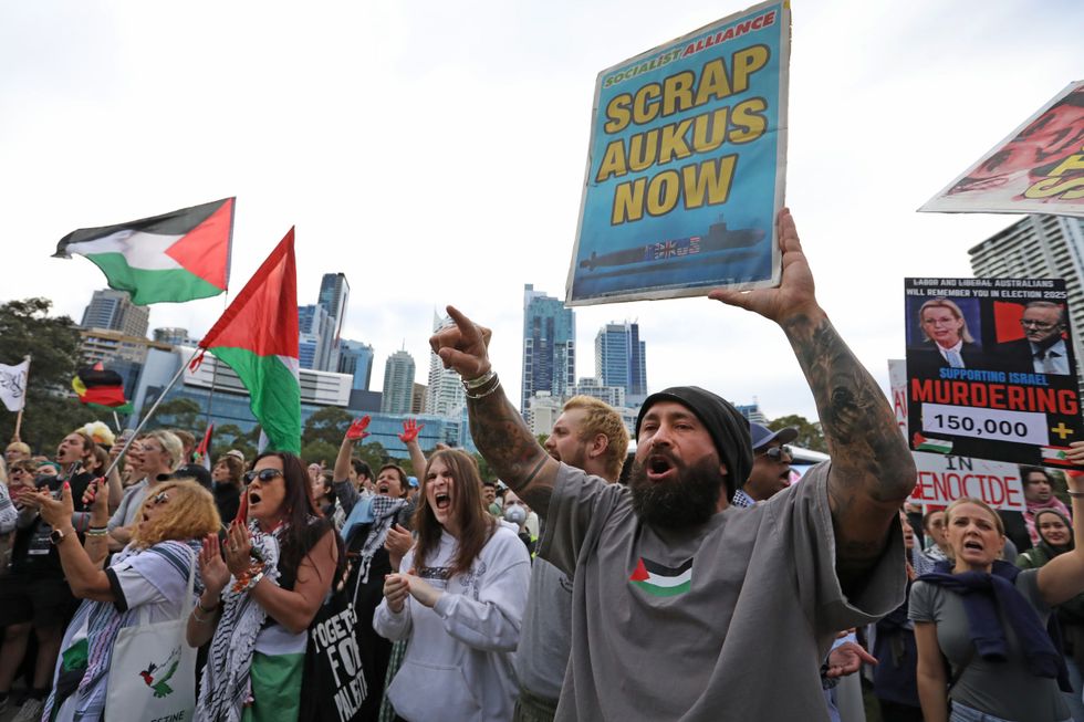 Pro-Palestine protest in Australia